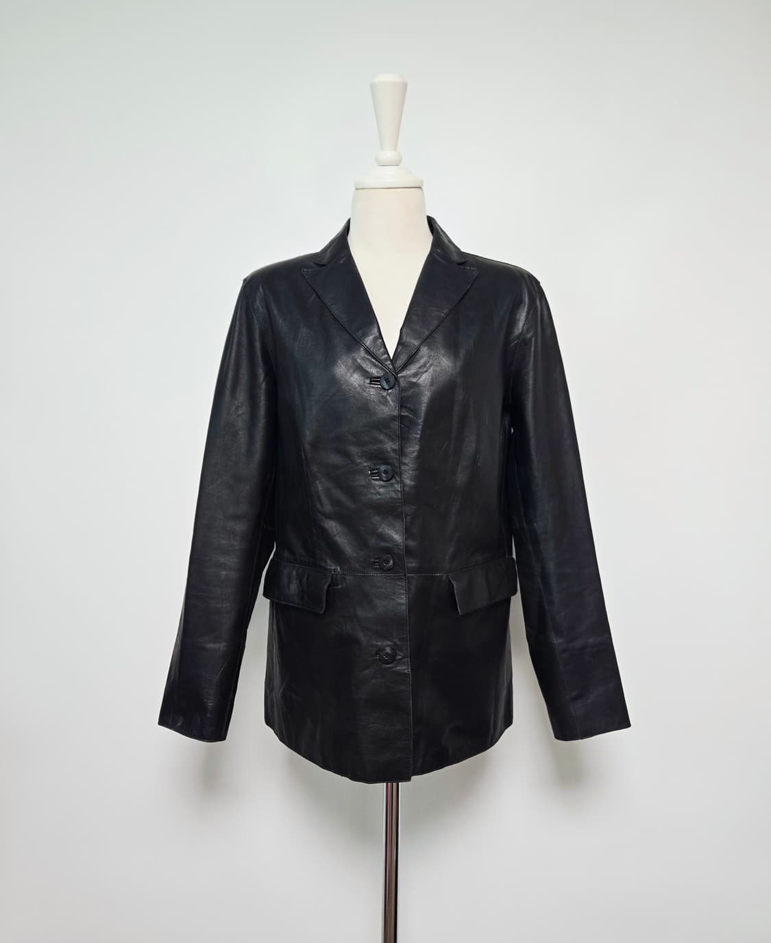 GAP 갭 소가죽 자켓 레더자켓 블레이저 상품이미지1