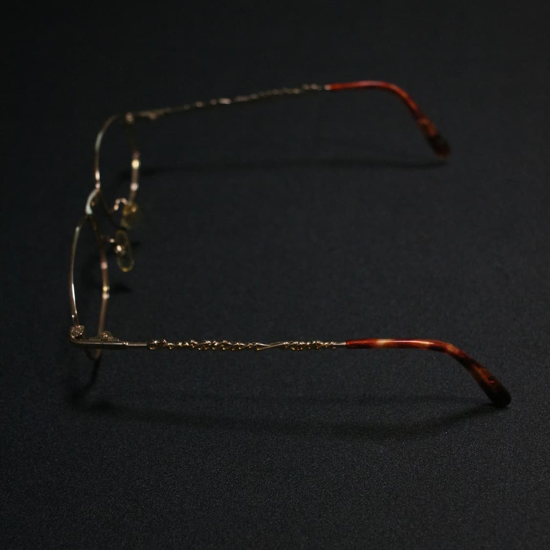 CHRISTIAN KEVIN 로고 금테 안경 상품이미지6