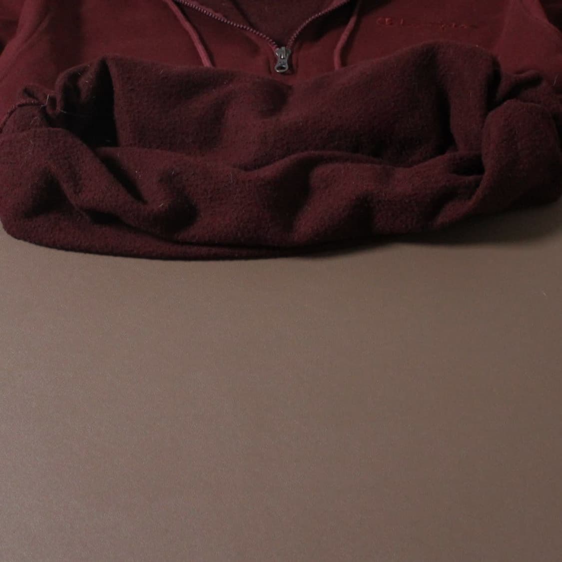 Champion 챔피온 버건디 기모 후드 티  상품이미지3