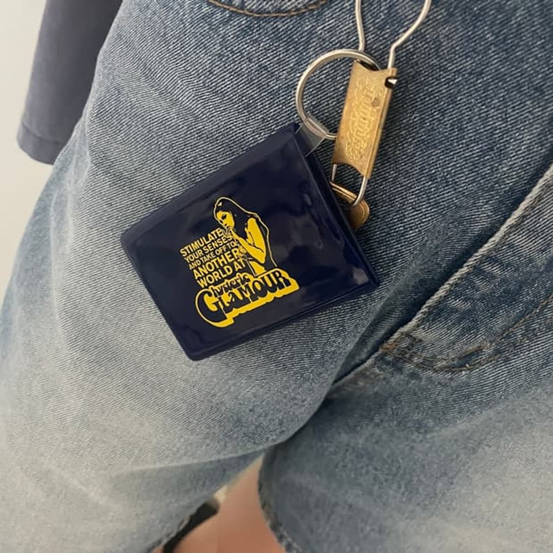 히스테릭글래머 스모킹걸 PVC 카드 지갑 상품이미지3