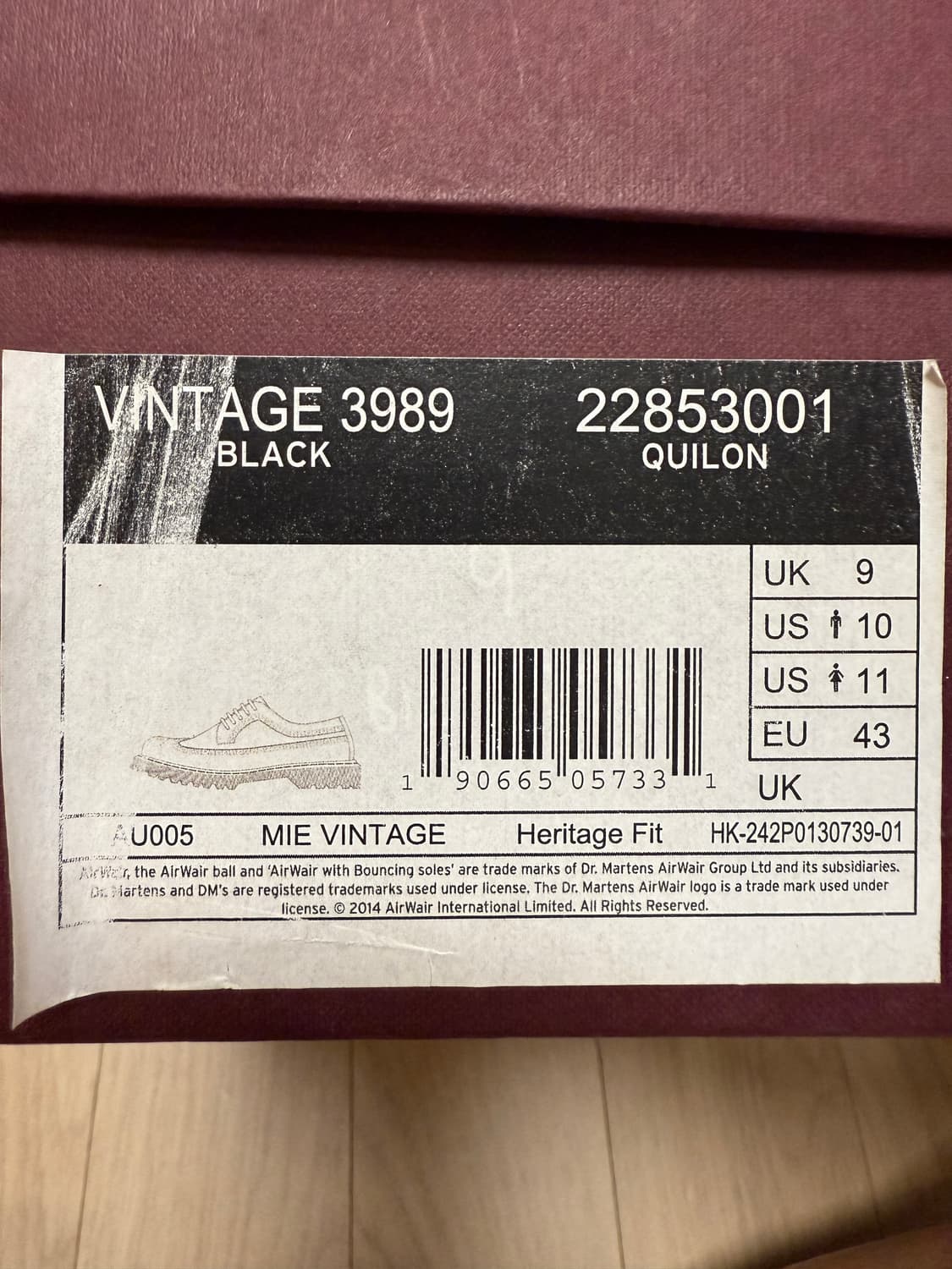 닥터마틴 3989 made in england 280 상품이미지7