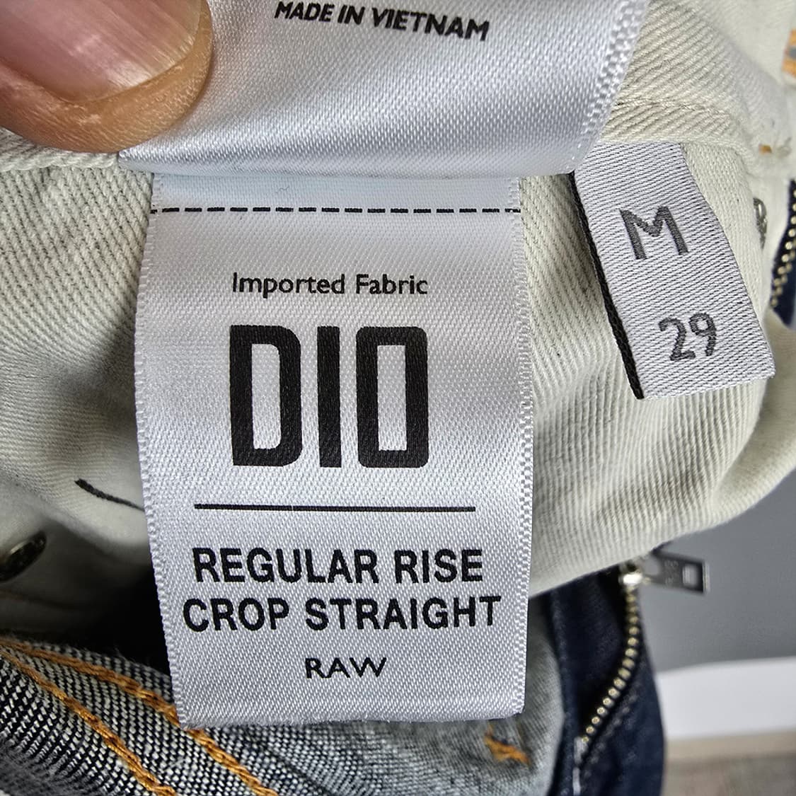 남성 플랙 PLAC 생지 스티즈 천바지 데님팬츠 29 상품이미지10