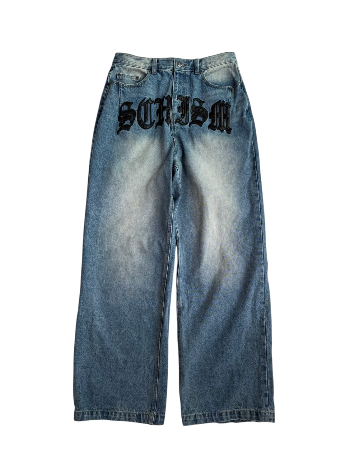 스키즘인듀싱 패치 데님팬츠 상품이미지5