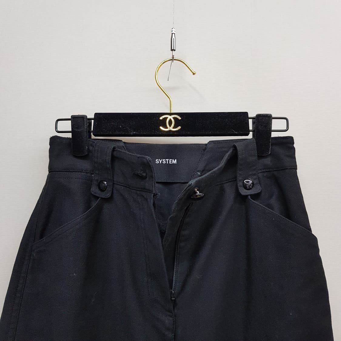 한섬 시스템 2022 와이드핏 데님팬츠 61-90사이즈 상품이미지2