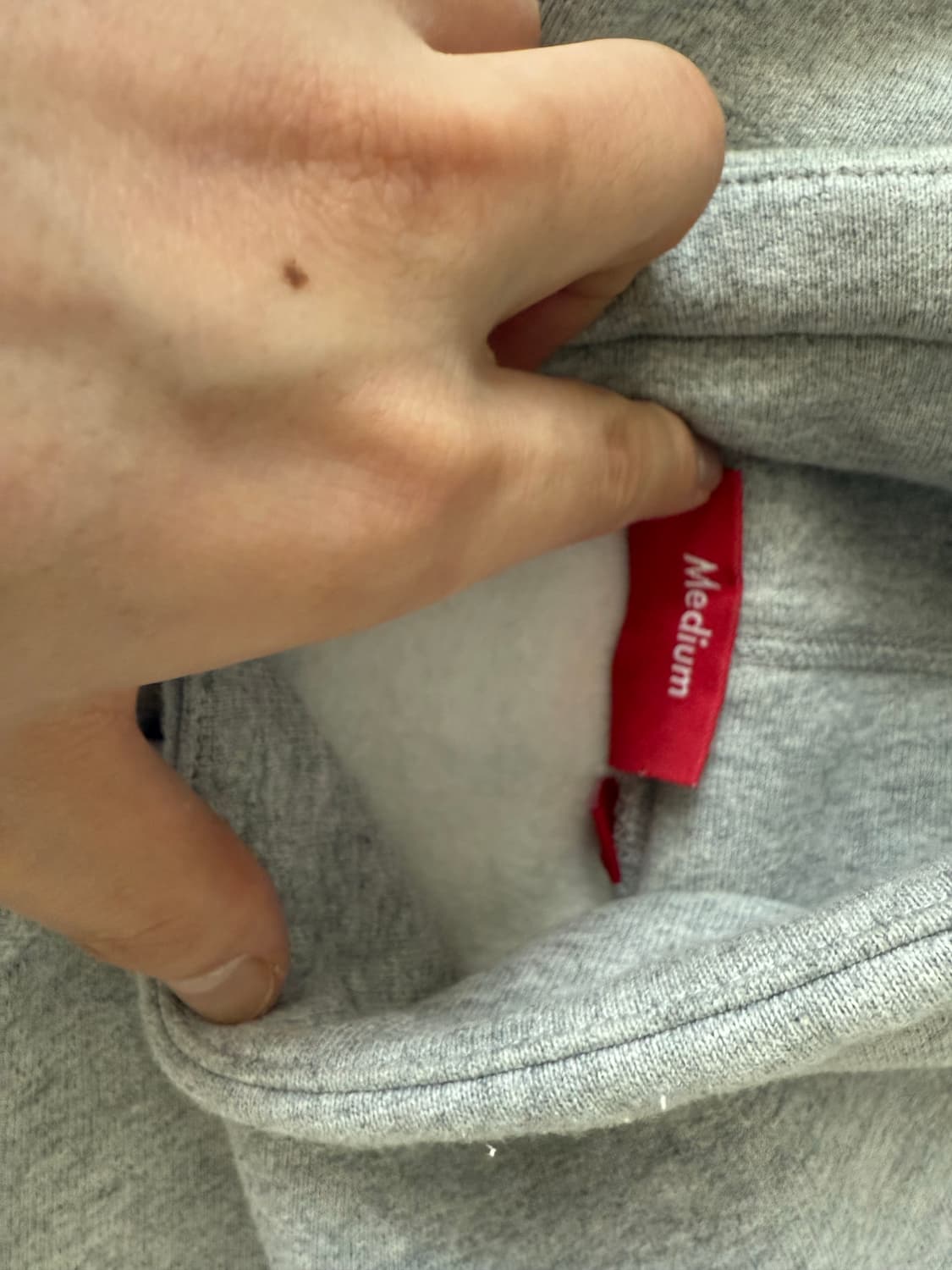 [M]슈프림바시티후드 그레이 상품이미지3