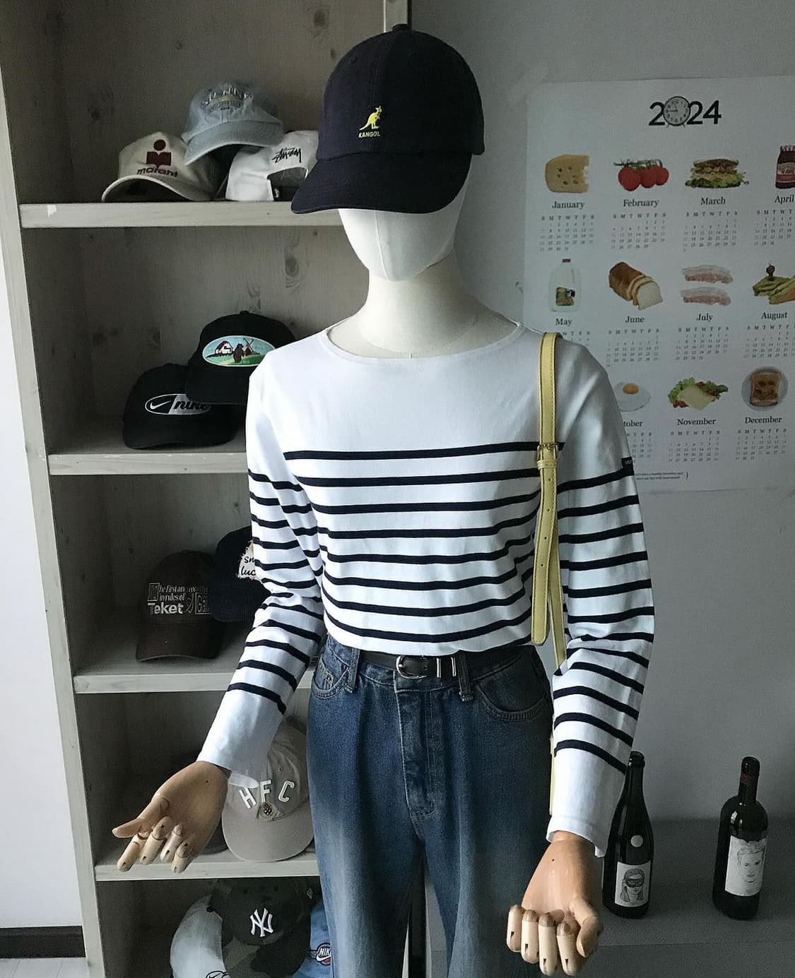 캉골 로고 볼캡 상품이미지4