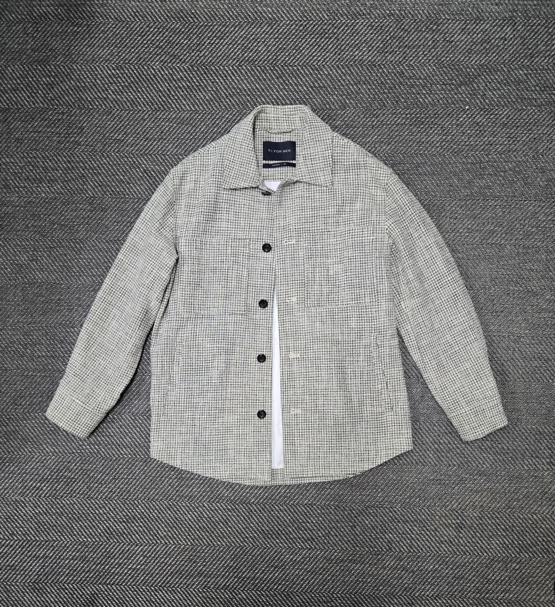 티아이포맨 T.I 포맨 트위드 CPO 자켓 셔츠형 자켓 상품이미지2