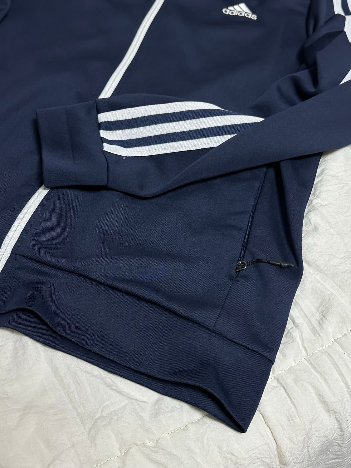 아디다스 네이비 져지 트랙탑 라지 상품이미지6