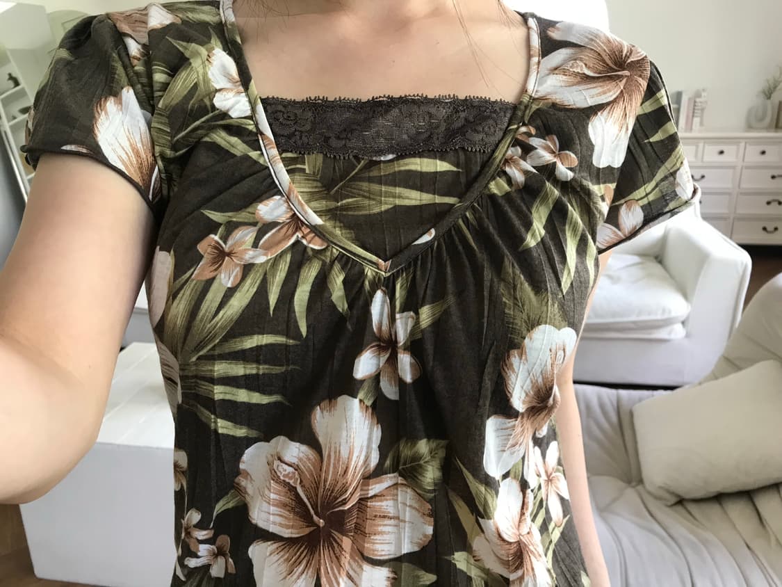 vintage pattern top 상품이미지3