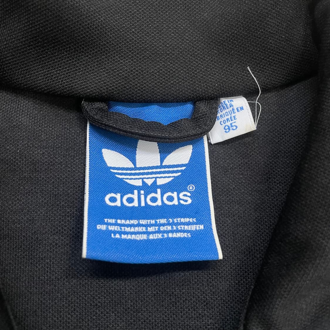 아디다스 유로파 트랙탑 져지 블랙 상품이미지3