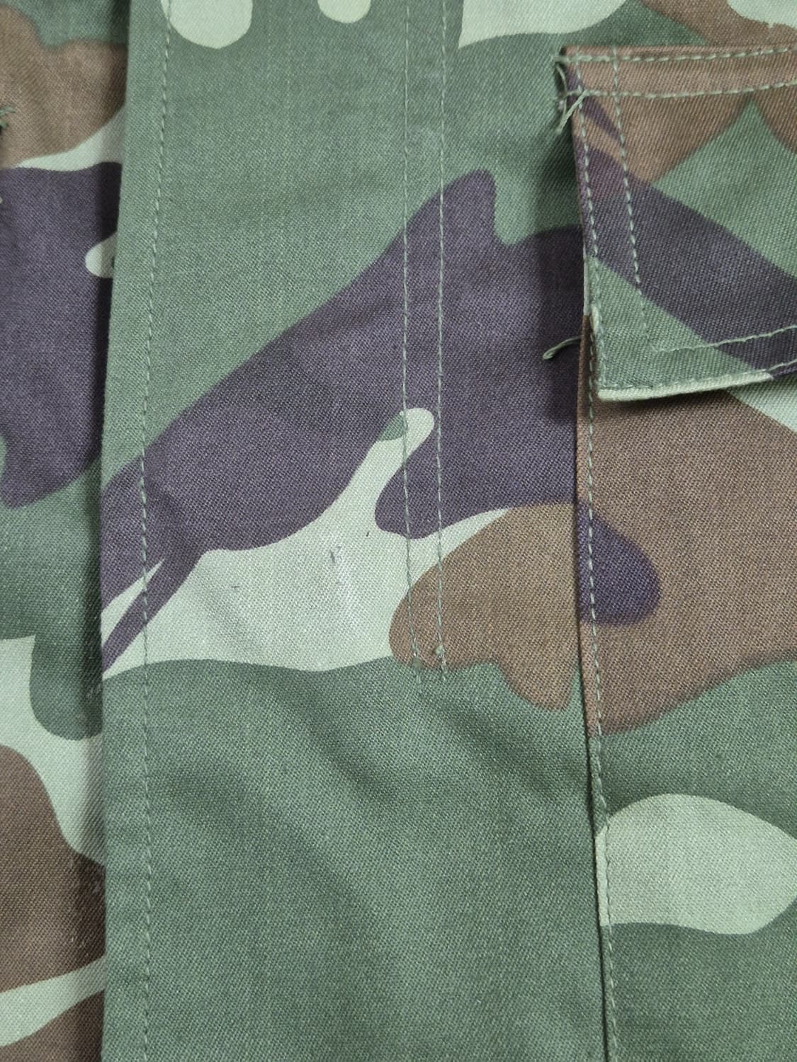 국군 구형 80년대 HID 정보사 DPM 전투복 상의 (미사용품) (M) 상품이미지8
