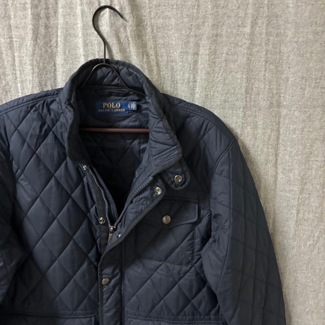 폴로 네이비 퀼팅 자켓 L 상품이미지4
