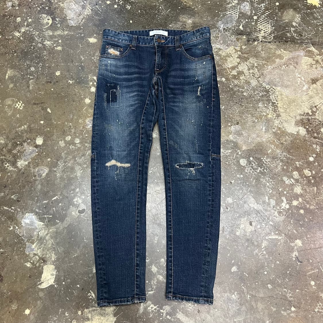 30) 플랙 아르코 페인터진 바이커진 청바지 데님팬츠 플랙진 상품이미지1