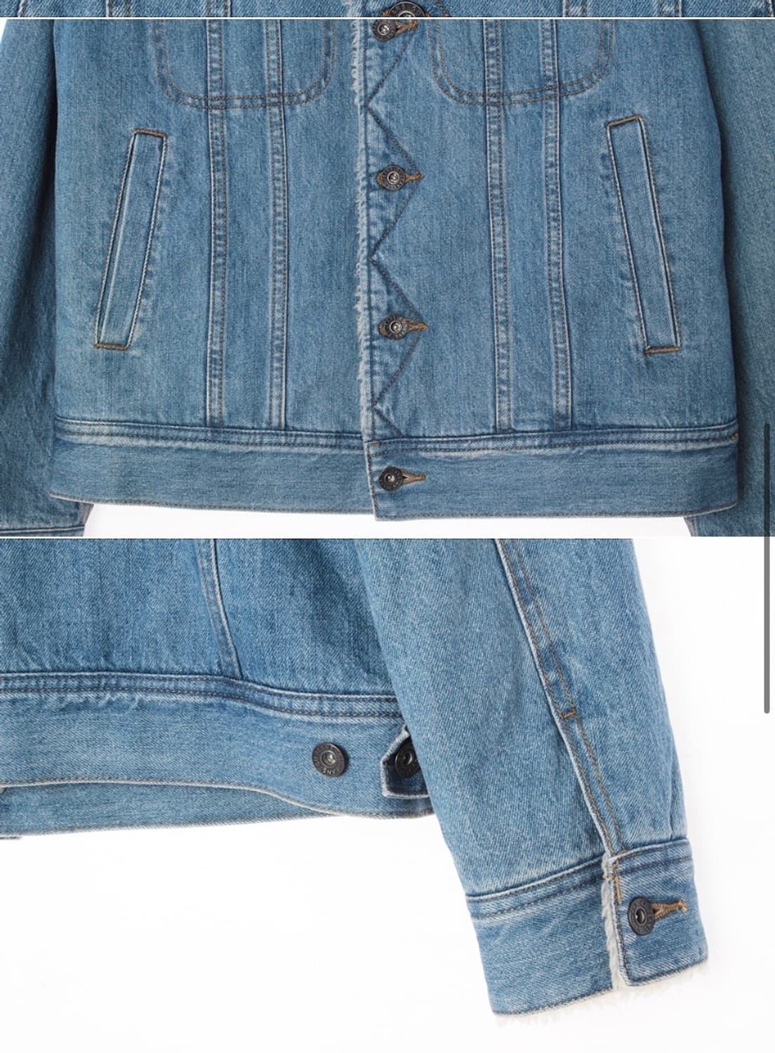 GU 셰르파 부클 데님자켓 상품이미지3