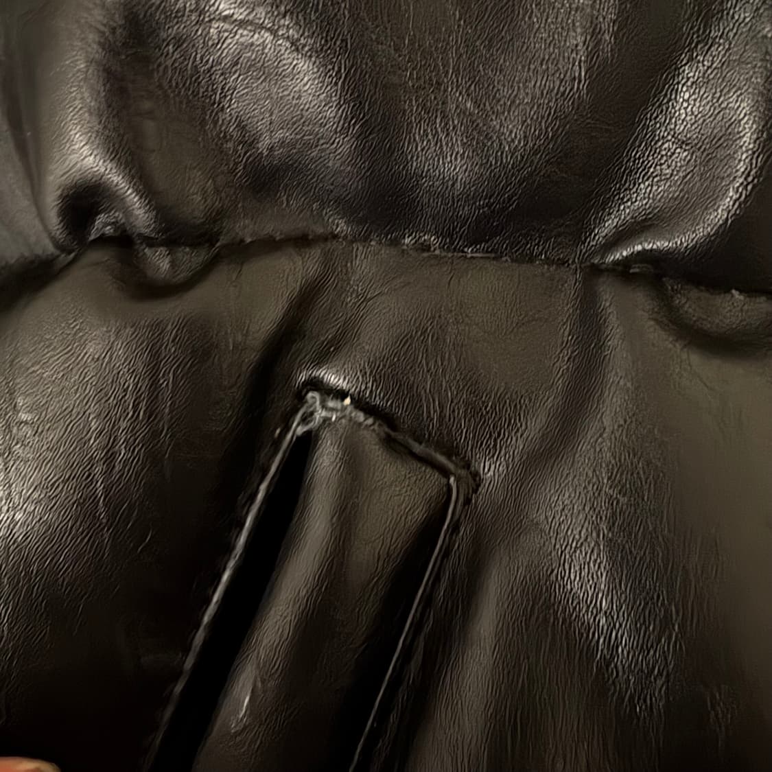 보헤미안서울 레더 덕다운 패딩 M 상품이미지4