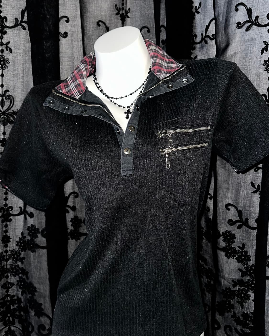 Rock chic short-sleeve 상품이미지2