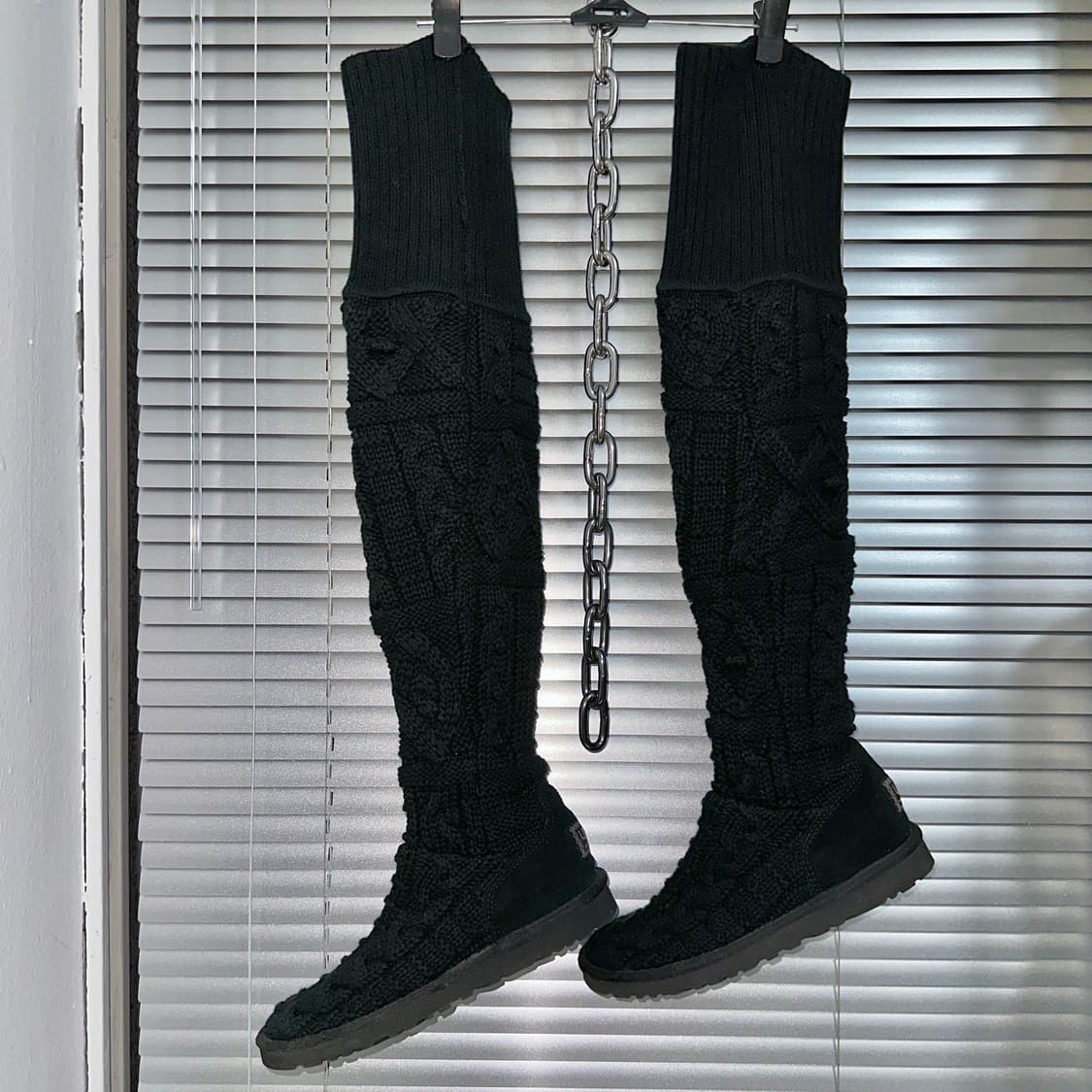 00s 리미티드 에디션 XL 롱 니트 카디 부츠 상품이미지2
