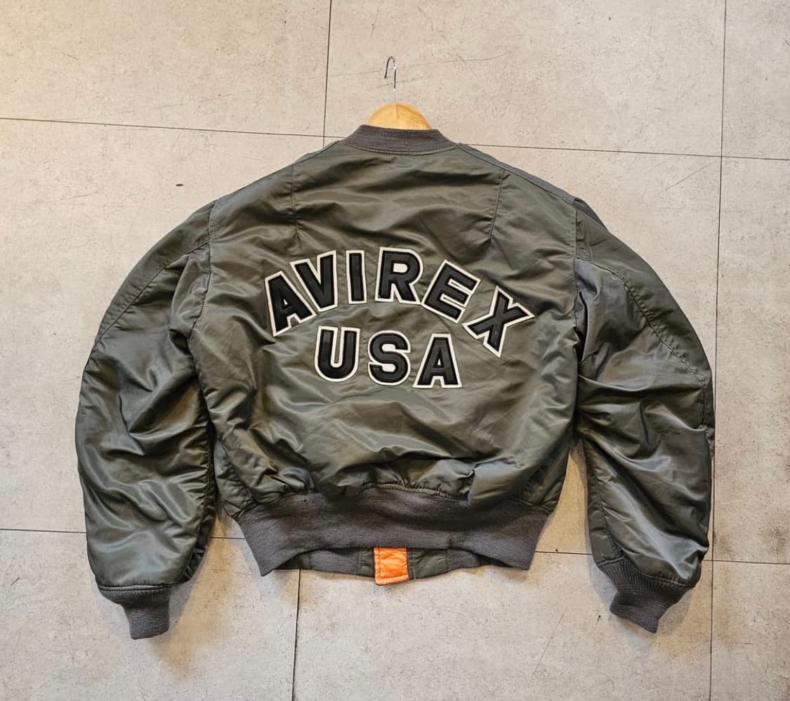 아비렉스 빈티지 ma-1 봄버 항공점퍼 L 상품이미지1