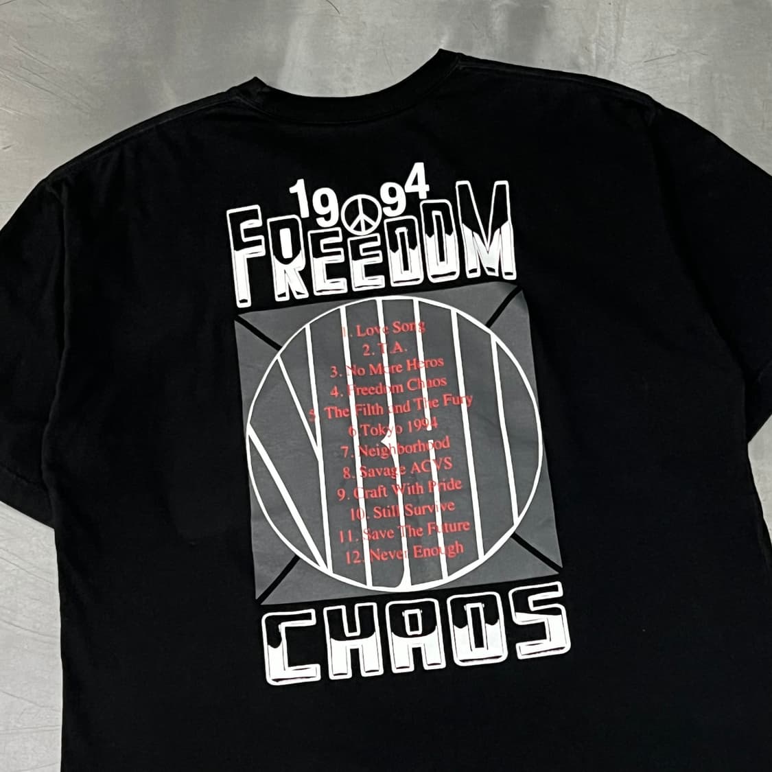  네이버후드 no more heros 프린팅 반팔티 y15964 상품이미지4