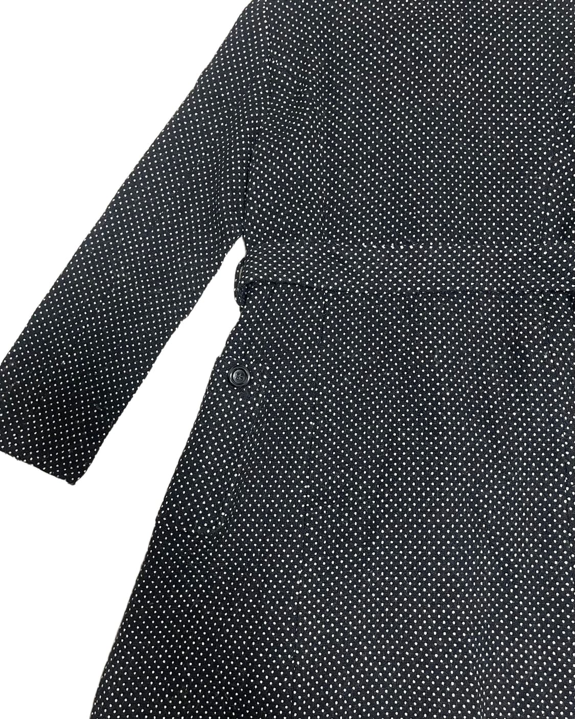 Dot Slim Trench Wool Coat 상품이미지3