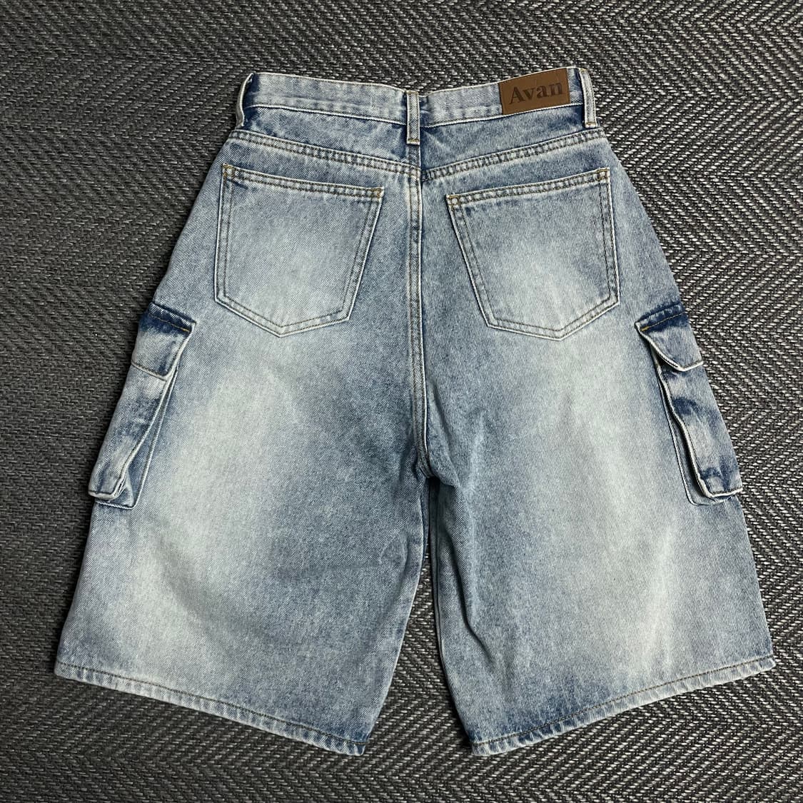 어반드레스 멀티포켓 데님 카고 버뮤다 팬츠o 5166 상품이미지4