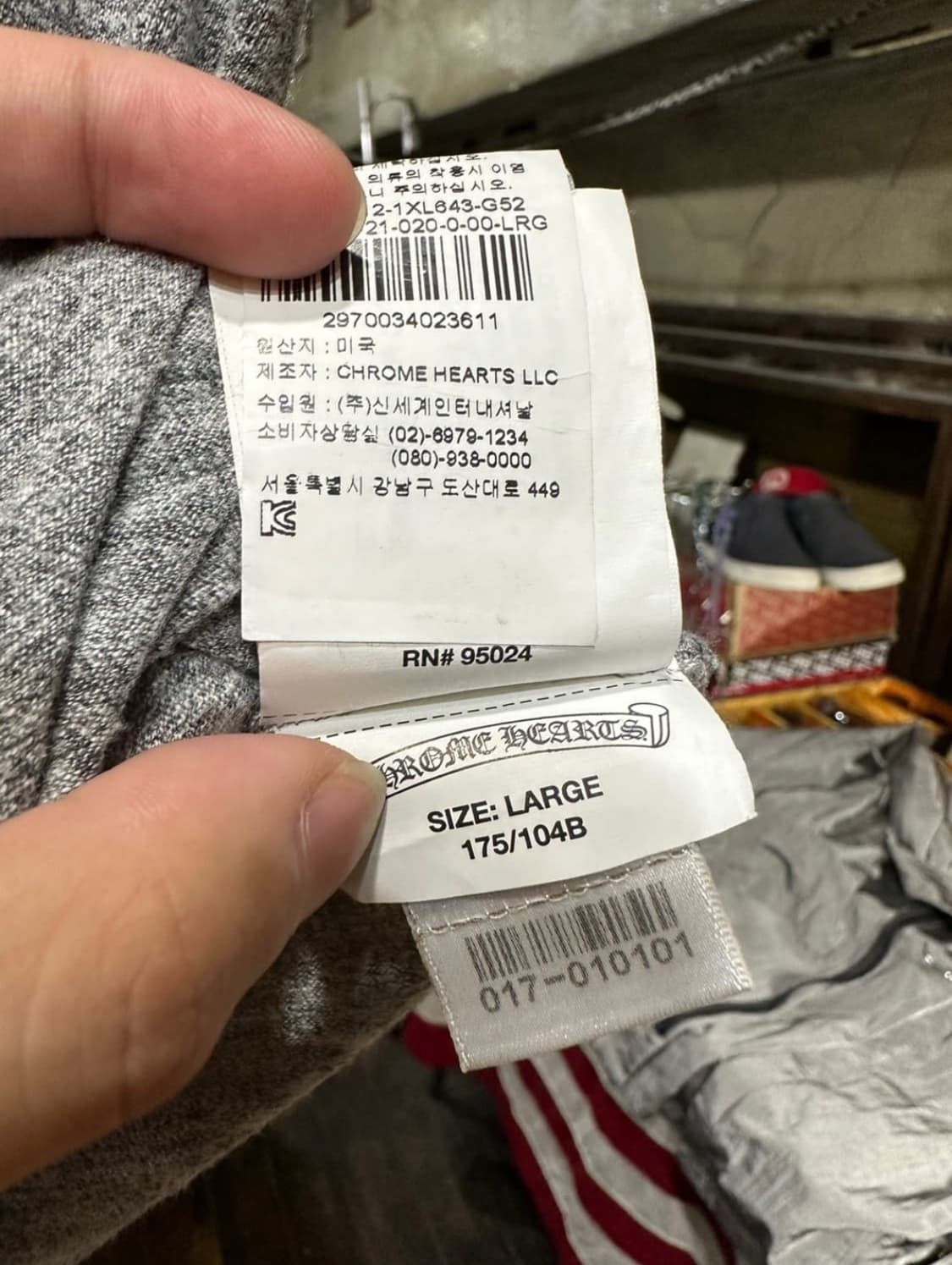 Chrome Hearts 대거 반팔티 상품이미지5