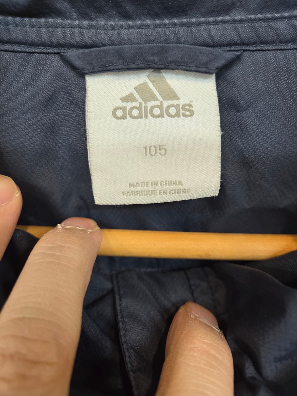 아디다스 레알마드리드 금장 바람막이 후드자켓 xl 상품이미지5