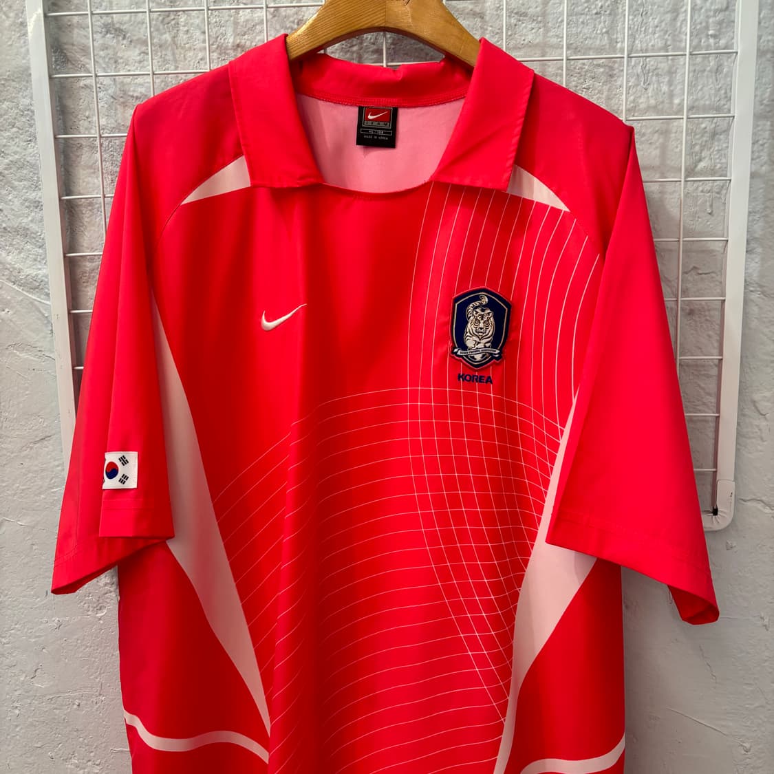00s 나이키 올드스쿨 2002 월드컵 국대 노마킹 유니폼 져지 XL 상품이미지3