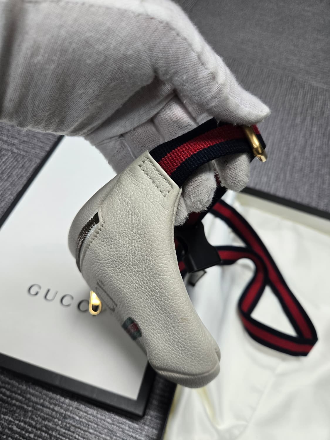 [특가][정품] 구찌 띠로고 벨트백 상품이미지5