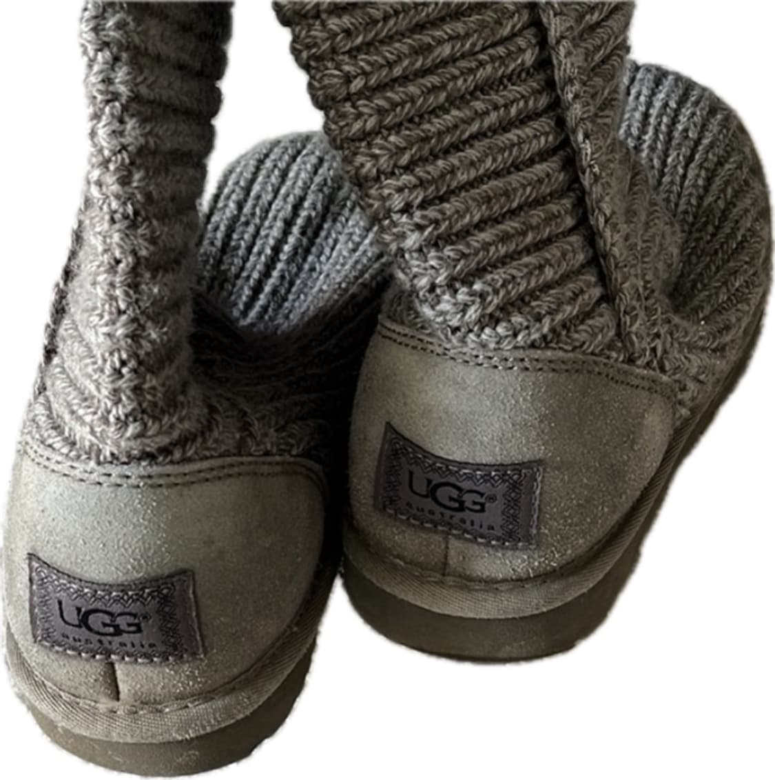 어그 ugg 카디 니트부츠 그레이 cardi knit boots 상품이미지2