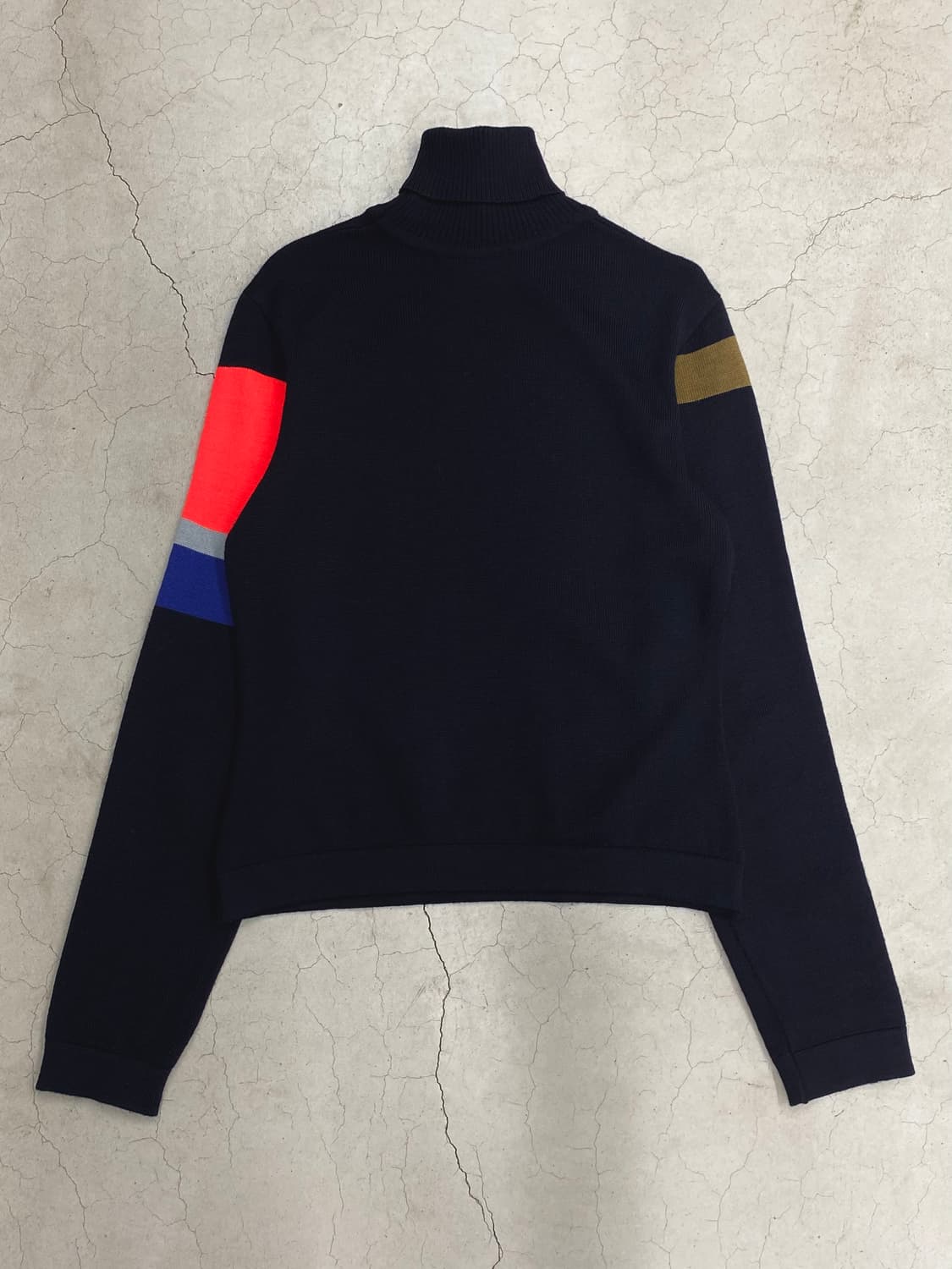 딕 비켐버그 컬러 블록 터틀넥 스웨터 상품이미지3