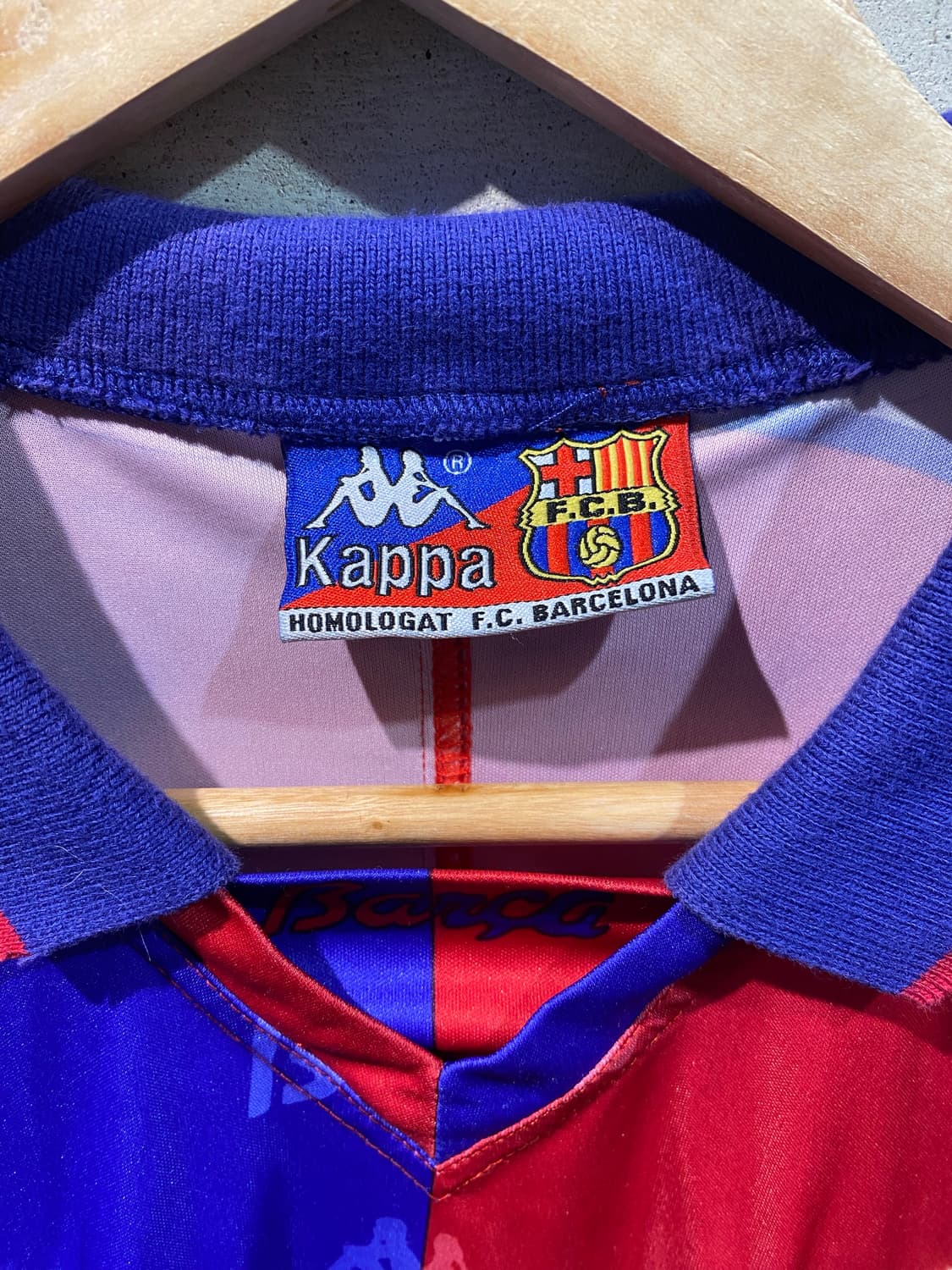 92-94 바르셀로나 펩과르디올라 홈 유니폼 상품이미지5