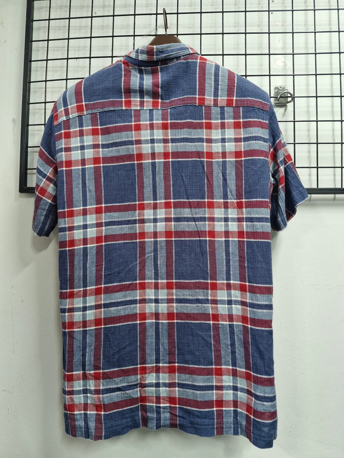 95M 파타고니아 체크 반팔 셔츠. 상품이미지5