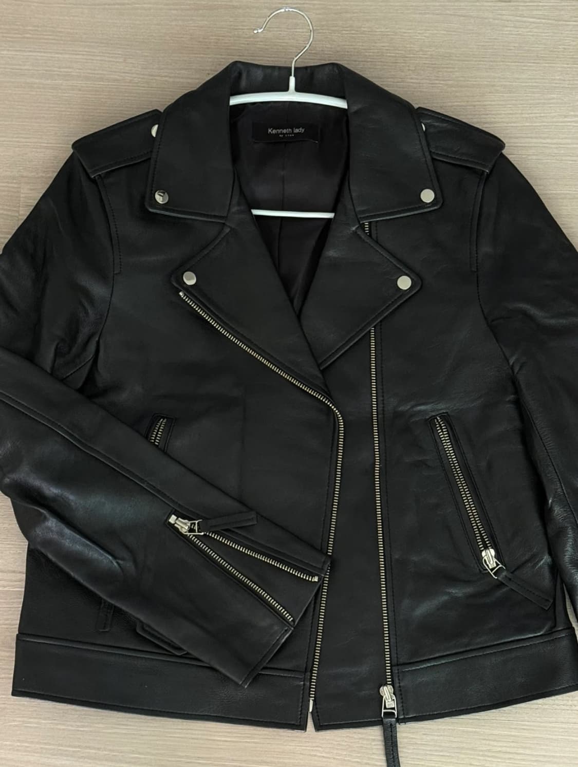 케네스레이디 양가죽 라이더자켓 상품이미지1
