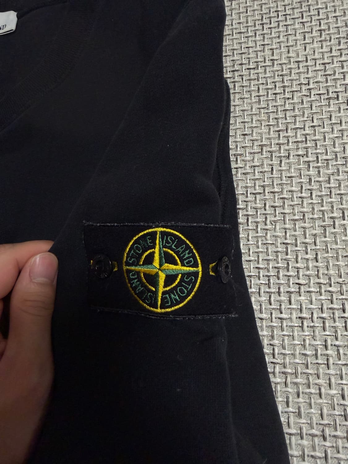 신형 스톤아일랜드 맨투맨 블랙 L 상품이미지2