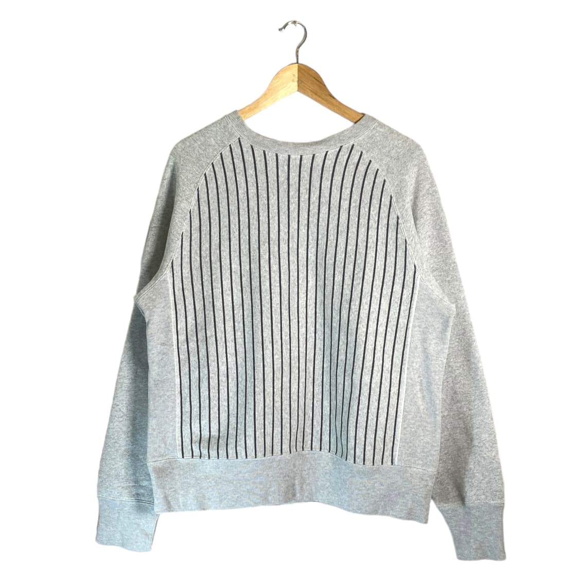 XL 챔피온 리버스위브 스트라이프 그레이 맨투맨 상품이미지3