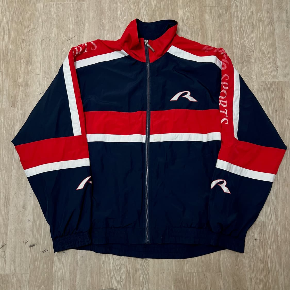 라피도 올드스쿨 빅로고 스포츠 바람막이 자켓 XXL/110  상품이미지3