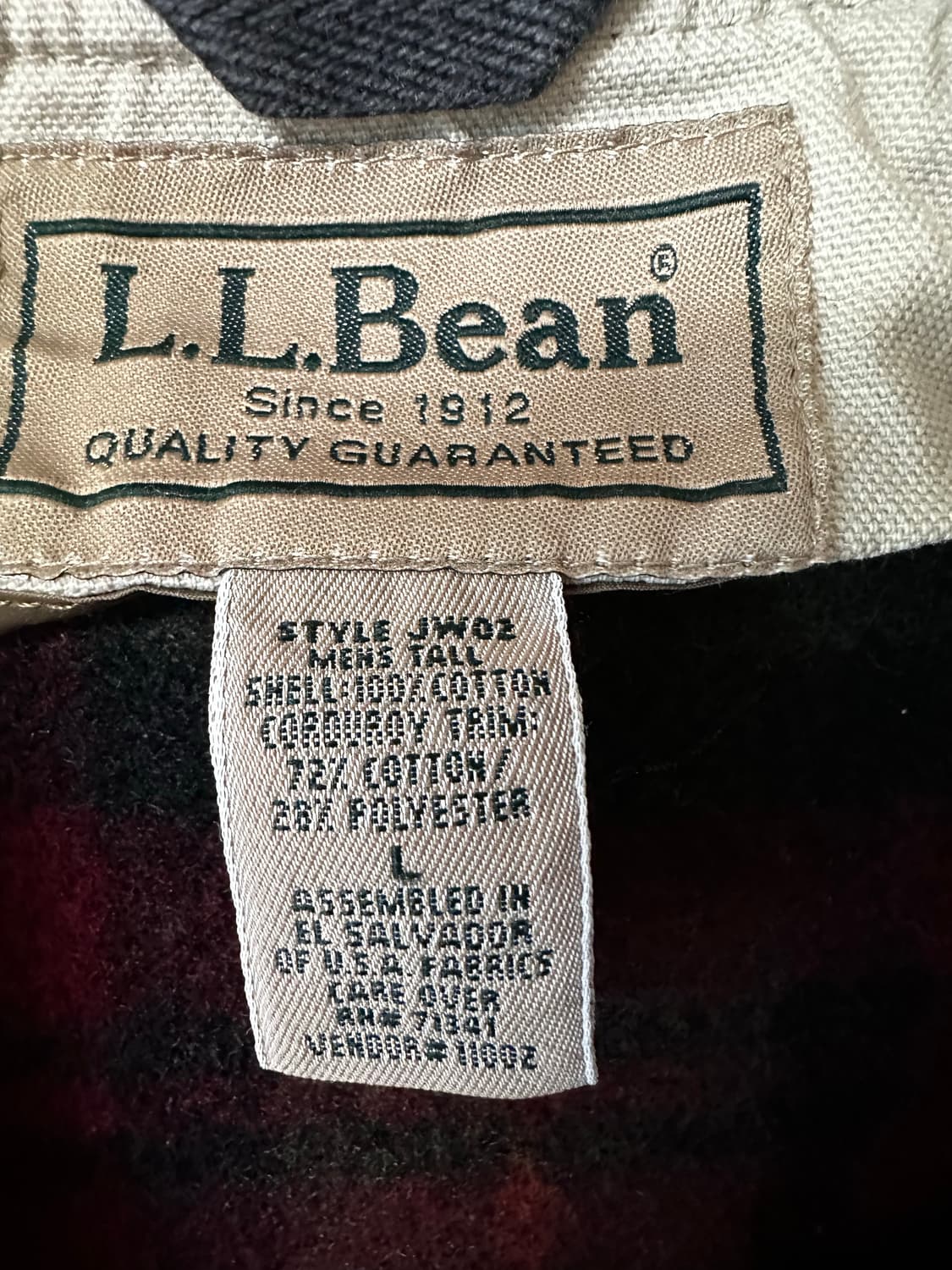 빈티지 LL BEAN 워크자켓 barn coat 상품이미지3
