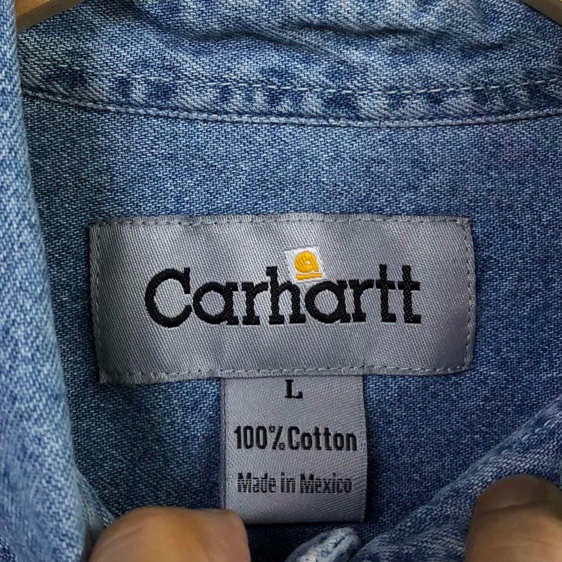 105 칼하트 데님 셔츠 상품이미지3