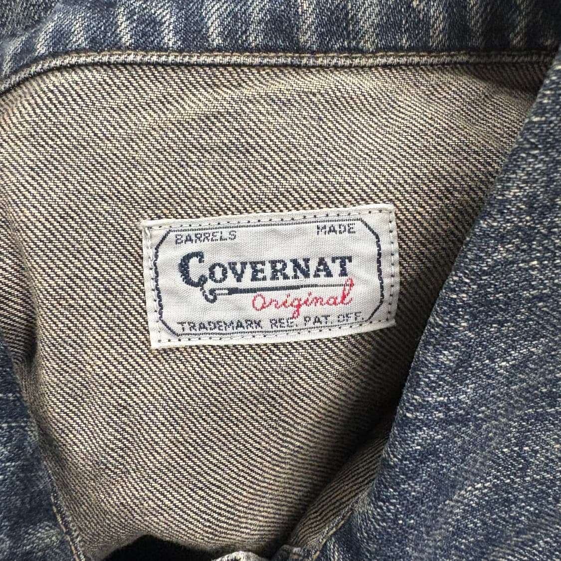 [정품/m] 커버낫 데님 청자켓 b16 상품이미지5