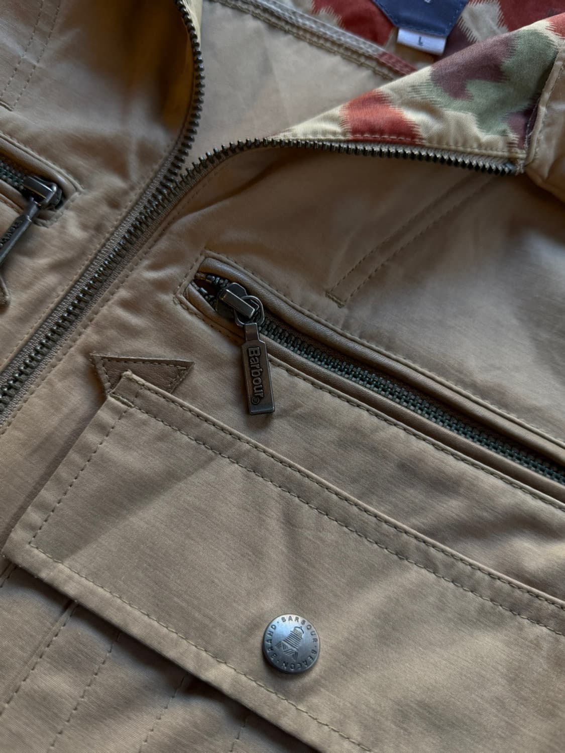 화이트 마운티니어링 X 바버 유틸리티 자켓 100 상품이미지7