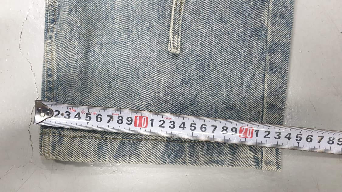 RIPEN 연청 카고 와이드 데님 팬츠 상품이미지6