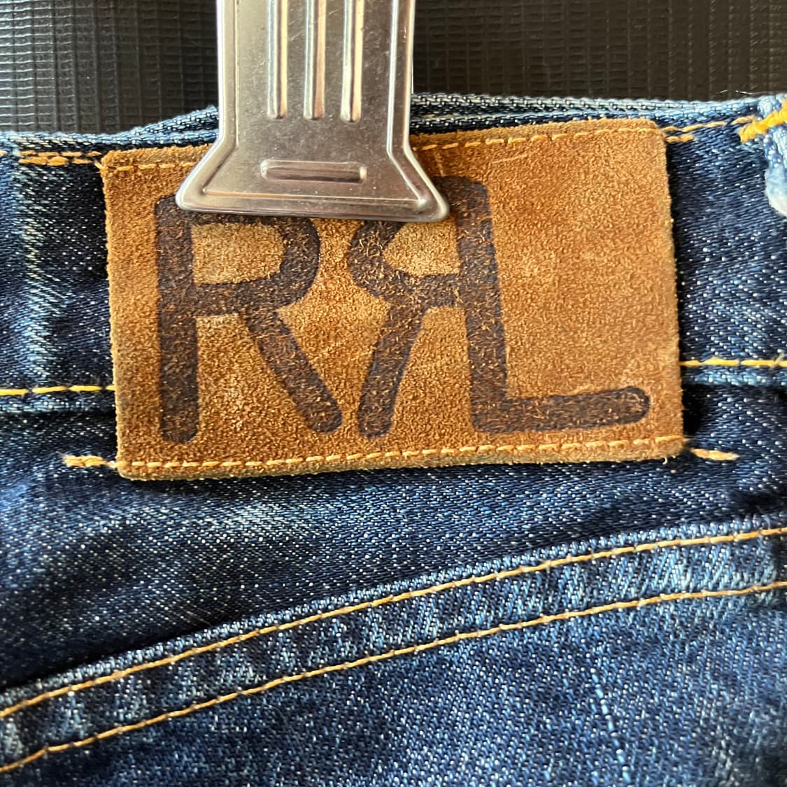 RRL 셀비지 데님 5포켓 기장 수선  상품이미지9