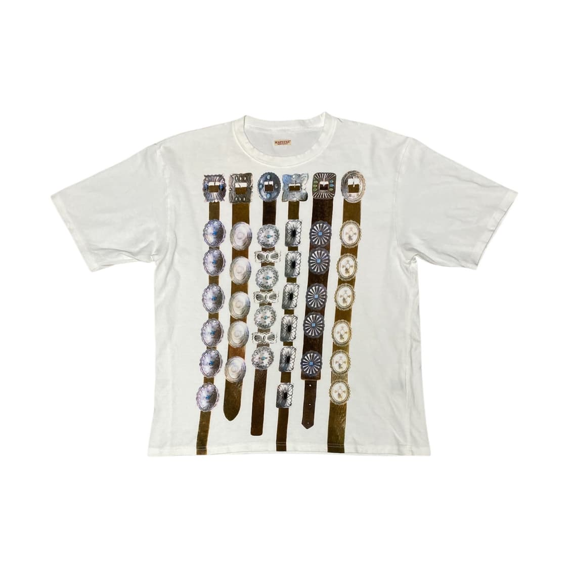 캐피탈(Kapital) 콘초 벨트 그래픽 티셔츠 상품이미지1