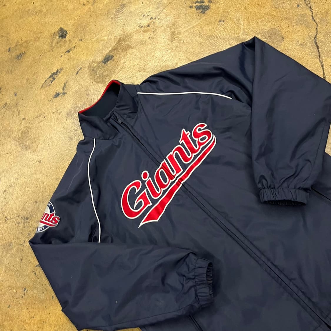 [L] ATC 샌프란시스코 롯데 자이언츠 야구 점퍼 네이비 b17 상품이미지1