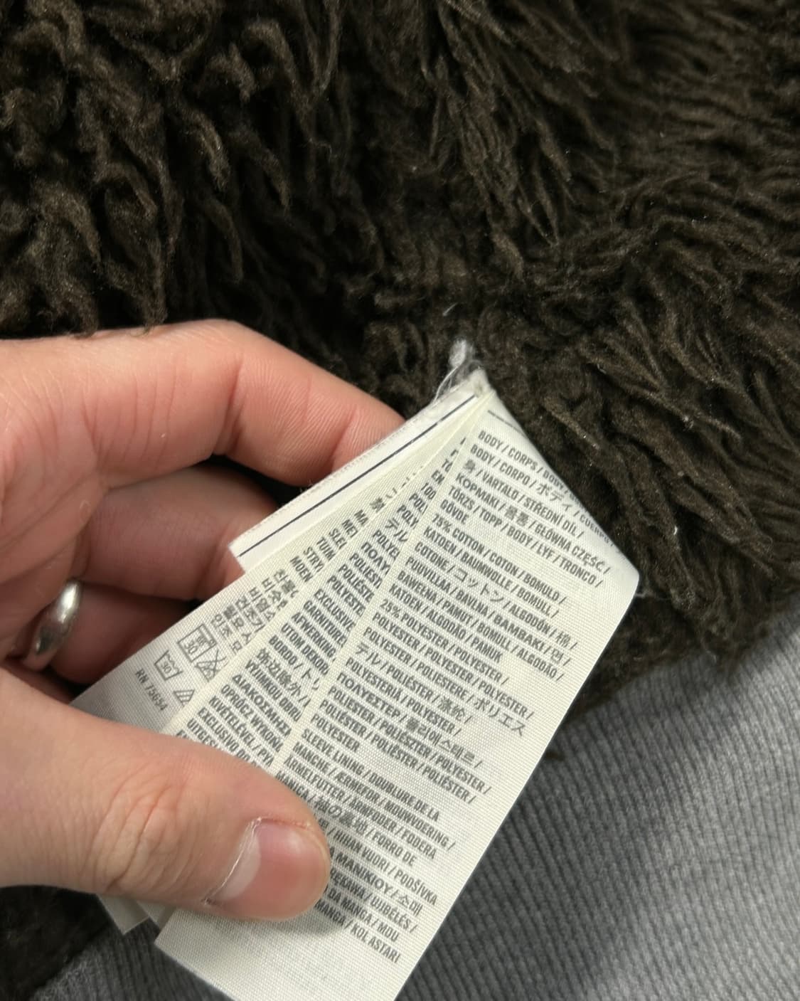 홀리스터 울프죠 쉐르파 후드집업 상품이미지10