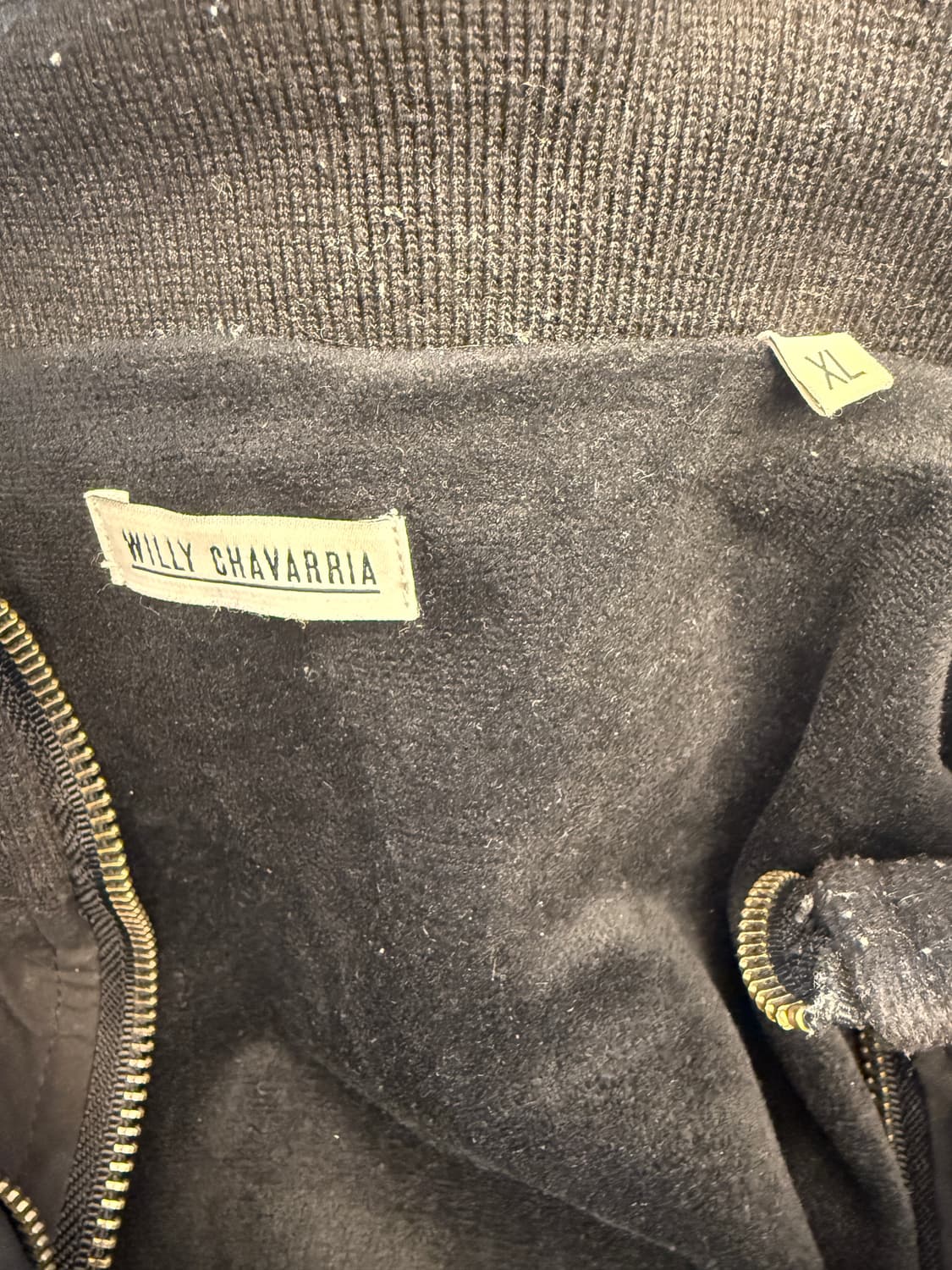 윌리차바리아 자켓 블랙 XL 55만 상품이미지2