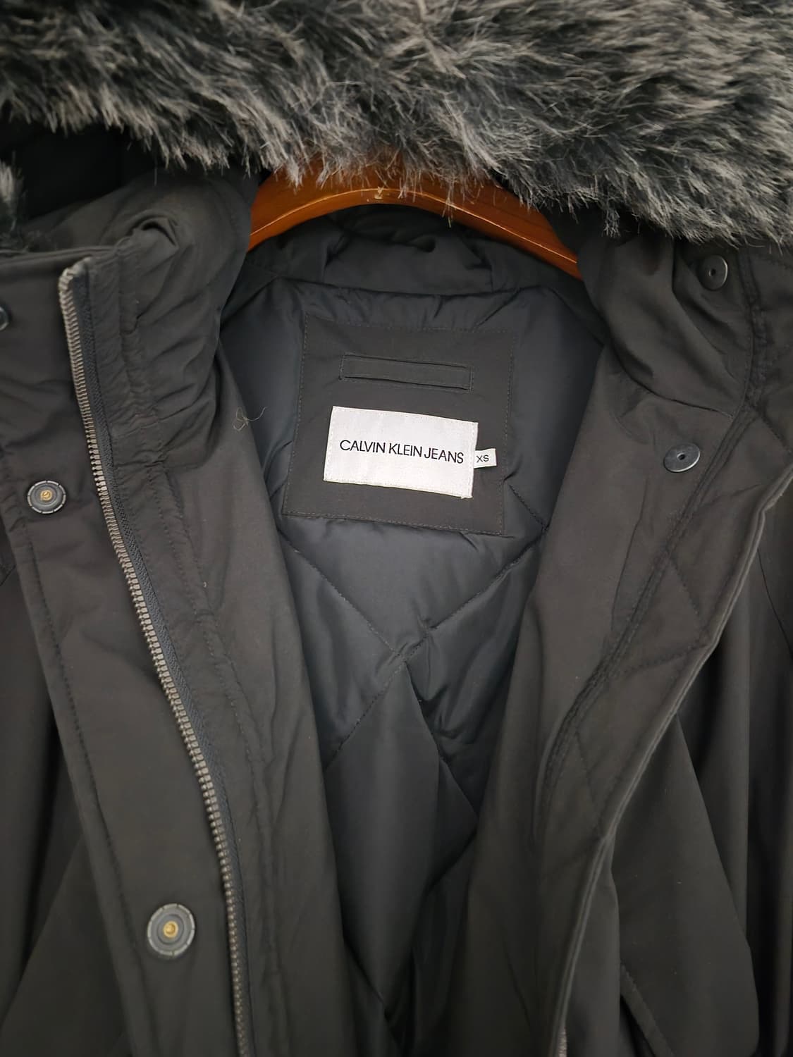 CK캘빈클라인진스 야상후드덕다운패딩 상품이미지5