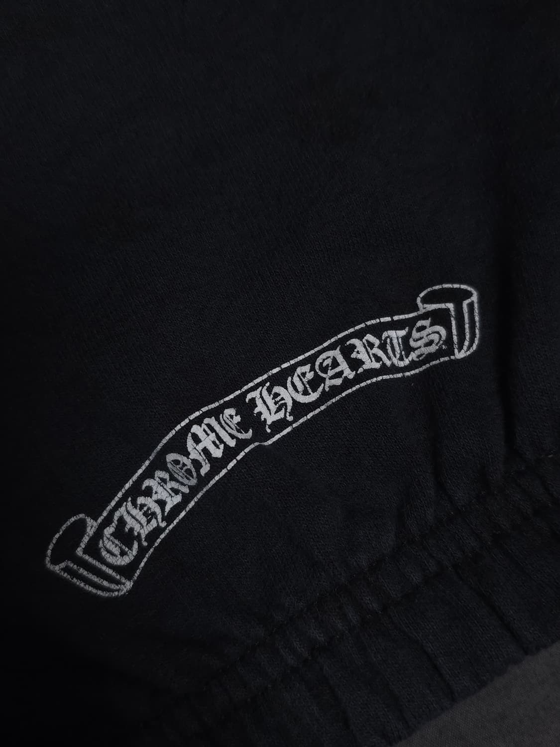 [S] 크롬하츠 올오버 모노그램 홀스슈 스웻팬츠 블랙 상품이미지6