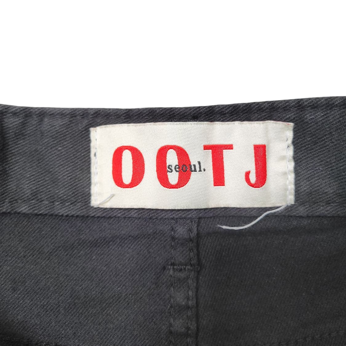 OOTJ 블랙 부츠컷 팬츠 상품이미지2
